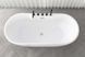 Отдельностоящая акриловая ванна AquaStream Lybra 170x75x58 Lybra170 фото 3