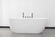 Отдельностоящая акриловая ванна AquaStream Lybra 170x75x58 Lybra170 фото 1