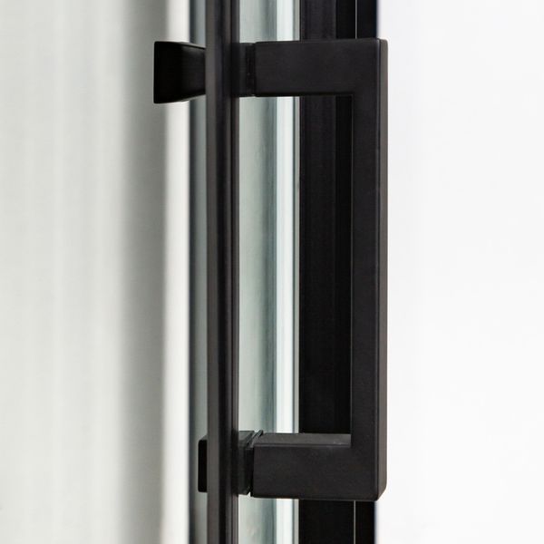 Душова кабіна INSANA MIRA black 90x90x205 низький піддон А0046234 фото