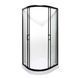Душова кабіна INSANA MIRA black 90x90x205 низький піддон А0046234 фото 2