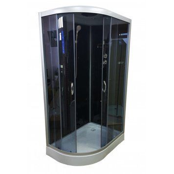 Душовий бокс Atlantis AKL 120P-T EKO GR R 120х80х220 AT-AKL120PTECOGRR фото