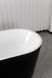 Отдельностоящая акриловая ванна AquaStream AZURE NERO 170x75x58 AZURENERO170 фото 7