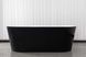 Отдельностоящая акриловая ванна AquaStream AZURE NERO 170x75x58 AZURENERO170 фото 4