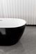 Отдельностоящая акриловая ванна AquaStream SYMI NERO 175x80x60 SYMINERO175 фото 7