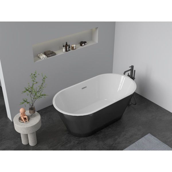 Ванна отдельностоящая INSANA Filicia Black акриловая 168х80х58 А0056891 фото