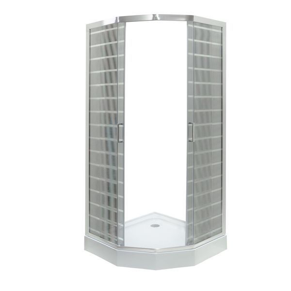Душова кабіна INSANA Ida White P 92/5 W LN 90х90х205 низький піддон А0048481 фото