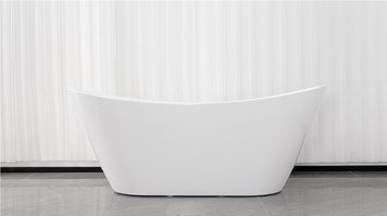 Окремостояча акрилова ванна AquaStream ALPI 160x75x58 ALPI160 фото