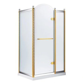 Душова кабіна Orans SR-1654 Combi Gold/Chrome 120х80 Right OR-SR1654COMBIR фото