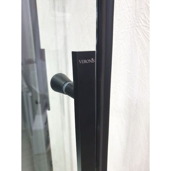 Душевая кабина Veronis INDIANA Black 90х90х190 см прозрачное стекло черный профиль VE-INDIANA90PBLACK фото