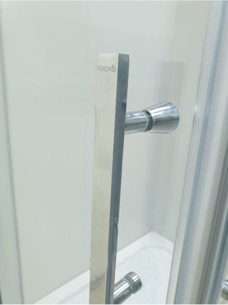 Душова кабіна Veronis Unimar 120x80 прозора (без піддона) VE-UNIMAR12080XL фото