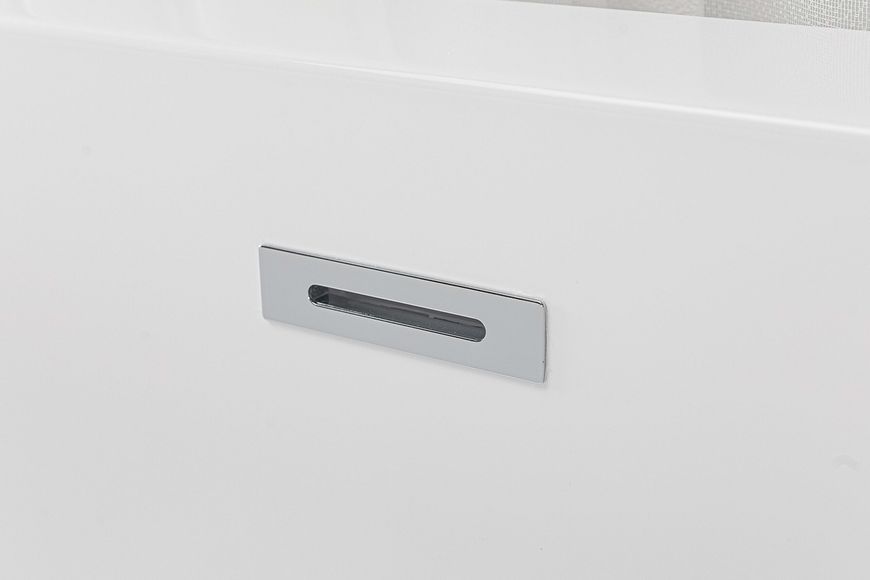 Окремостояча пристінна акрилова ванна AquaStream INDRIA 170x75x58 INDRIA170 фото