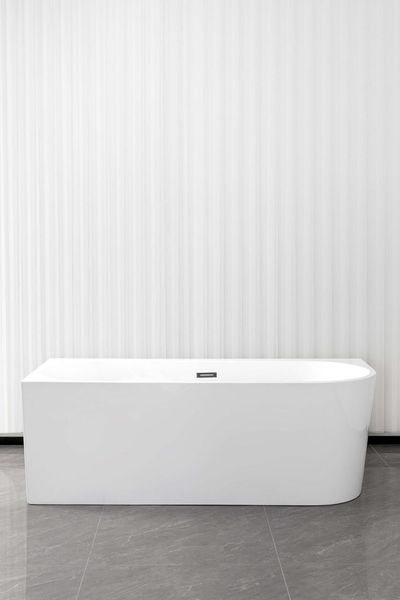 Окремостояча асиметрична акрилова ванна AquaStream NEREA 170x75x58 ліва NEREA170L фото