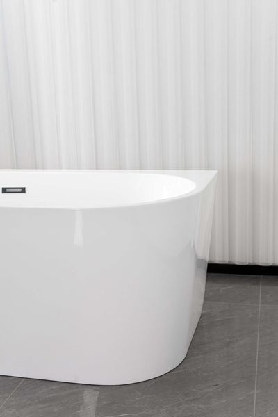 Окремостояча асиметрична акрилова ванна AquaStream NEREA 170x75x58 ліва NEREA170L фото