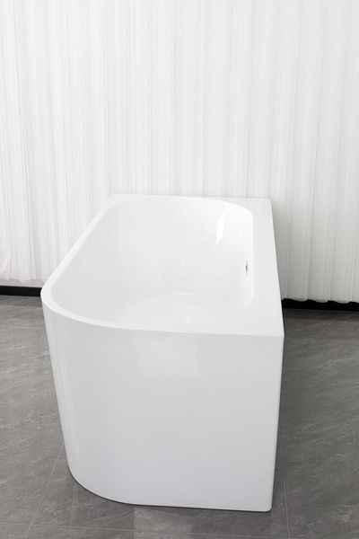 Окремостояча асиметрична акрилова ванна AquaStream NEREA 170x75x58 ліва NEREA170L фото