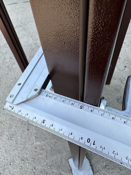 Дверь входная Redfort Блейд улица мет-мдф RAL 8017 серия Оптима плюс ДВР00114П фото