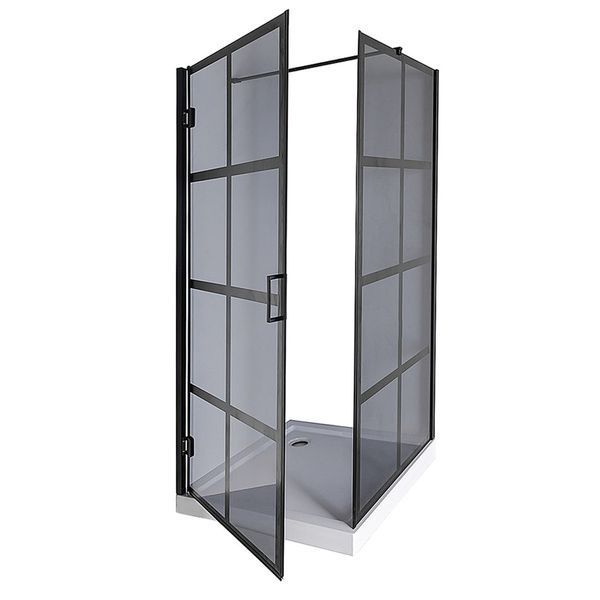 Душова кабіна INSANA DORA B clear&nbsp;90x90x202 низький піддон 12 см А0052303 фото