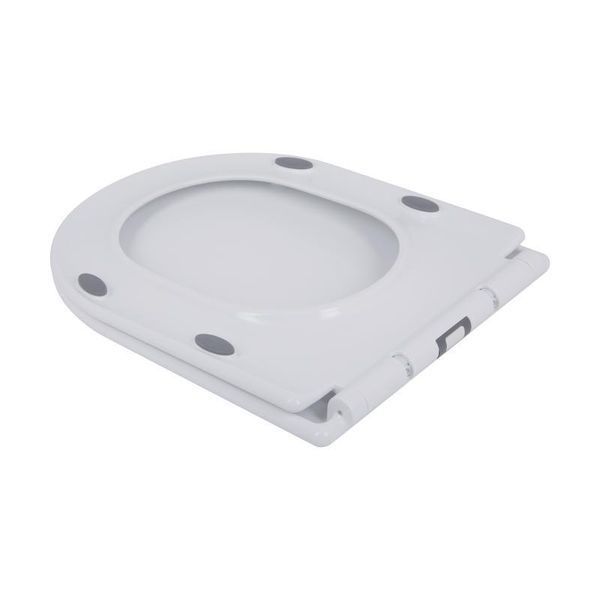 Унітаз-компакт Qtap Presto безобідковий з сідінням Soft-close QT24221217AW SD00045982 фото