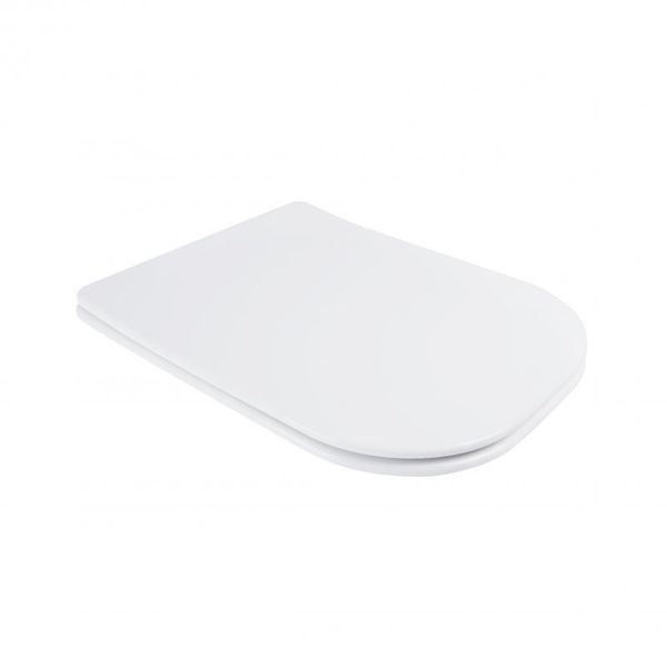 Унітаз-компакт Qtap Nando безобідковий з сидінням Soft-close QT12221222AW SD00046563 фото