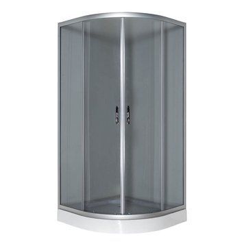 Душевая кабина VIVIA JK 091 Grey 90*90*191 низкий поддон А0055605 фото