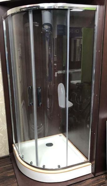 Душова кабіна VERONIS KN-3-90 PREMIUM 90х90х189 прозоре скло без піддона VE-KN390PRNOPOD фото