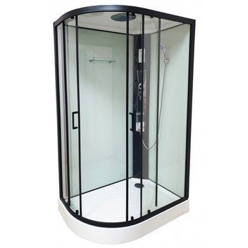 Душевой бокс Veronis BN-4-120 white R 120х80х215 VE-BN4120WHITERBL фото
