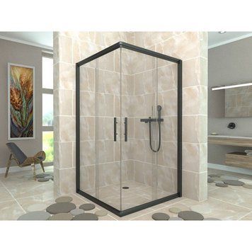 Душевая кабина Veronis Indiana 80х80х190 см без поддона VE-INDIANA80PBLACK фото