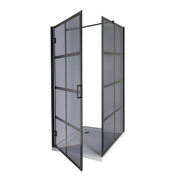 Душова кабіна INSANA DORA clear&nbsp;90x90x195 низький піддон А0053451 фото