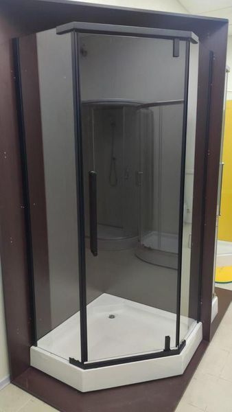 Душевая кабина Veronis KN-8-16 BLACK 100х100х190 без поддона VE-KN816PBLACKNOPOD фото