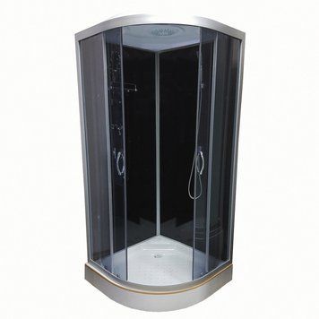 Душовий бокс Atlantis AKL 50P-T EKO GR 90х90х220 AT-AKL50PTECOGR90 фото