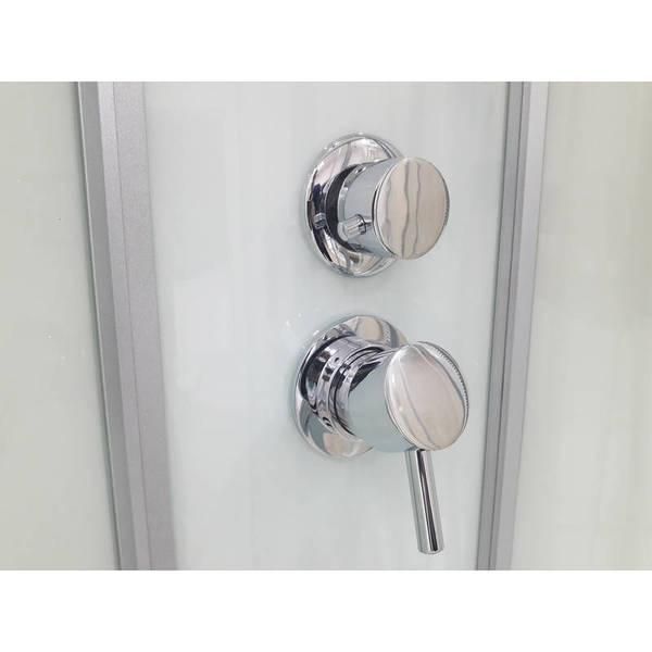 Душовий бокс Veronis BV-5-100 white 100х100х215 VE-BV5100WHITE фото